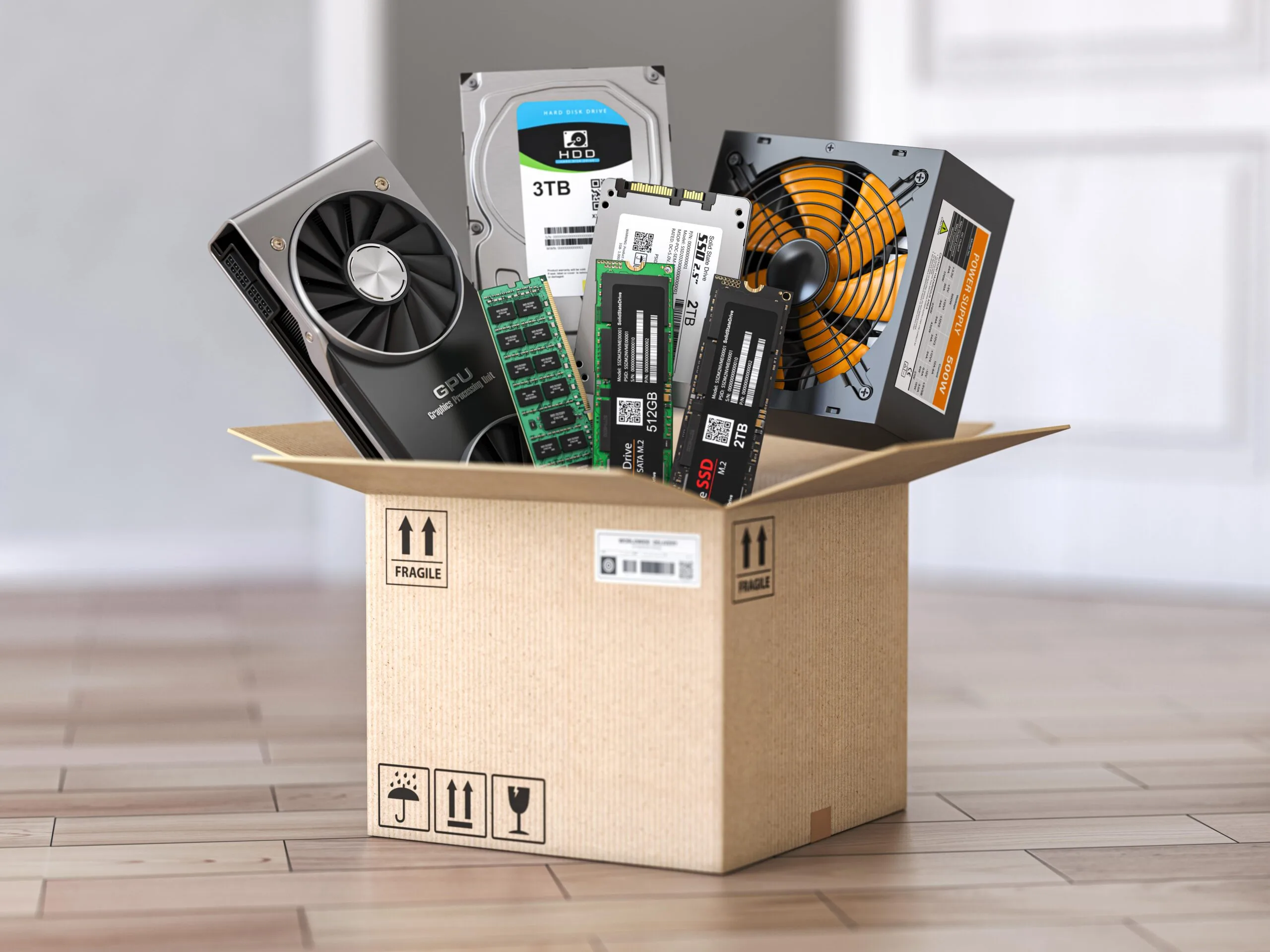 PC Components in a Box